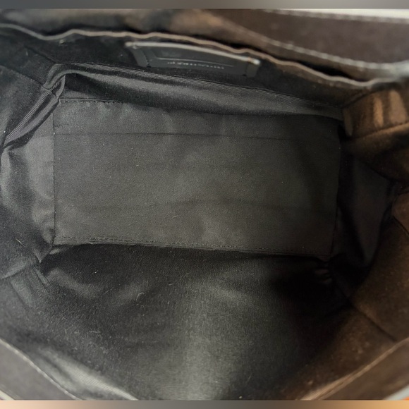 Coach Faye Black Leather Convertible Backpack Crossbody Satchel F30525 Like New - Picture 8 of 17